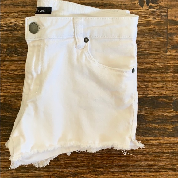 STS Blue Pants - STS Blue White Denim Jean Shorts